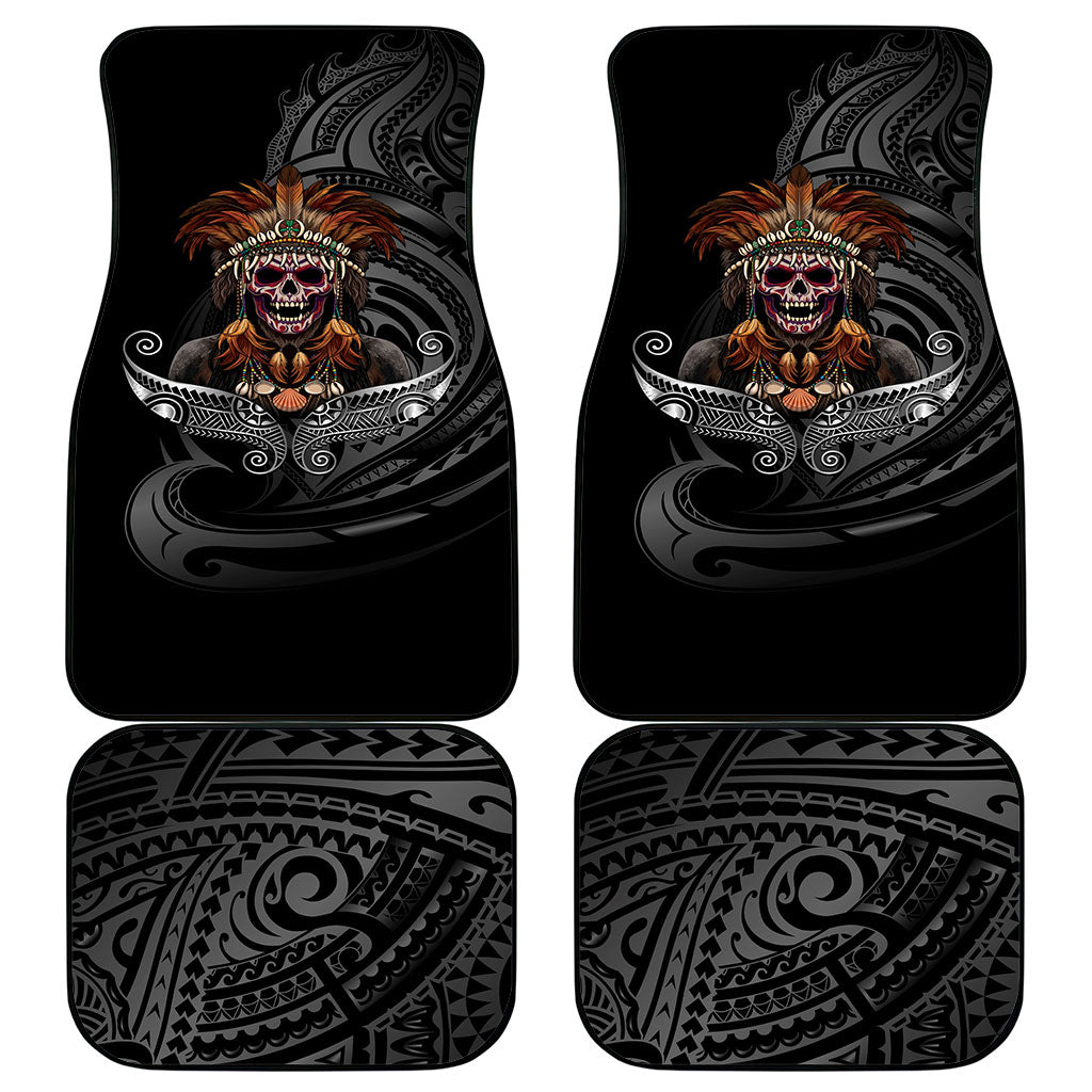 Mokomoko Tribe Eastern Highlands Province Car Mats Papua New Guinea Indigenous Pattern LT9 - Polynesian Pride