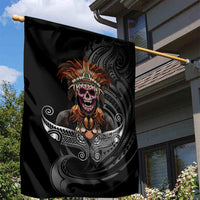 Mokomoko Tribe Eastern Highlands Province Garden Flag Papua New Guinea Indigenous Pattern LT9 - Polynesian Pride
