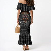 Mokomoko Tribe Eastern Highlands Province Mermaid Dress Papua New Guinea Indigenous Pattern LT9 - Polynesian Pride