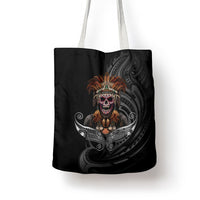 Mokomoko Tribe Eastern Highlands Province Tote Bag Papua New Guinea Indigenous Pattern LT9 - Polynesian Pride