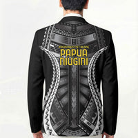 Independen Stet bilong Papua Niugini 1975 Blazer Black Tribal Papua New Guinea Province Flag LT9 - Polynesian Pride