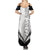 Custom New Zealand Rugby Summer Maxi Dress Proud Aoteroa Stylised Maori Koru LT9 - Polynesian Pride