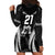 Custom New Zealand Aotearoa Rugby Hoodie Dress Haka Dance Mixed Silver Fern Sporty Style LT9 - Polynesian Pride