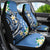 FSM Kosrae Polynesian Shark Tattoo Personalised Car Seat Cover