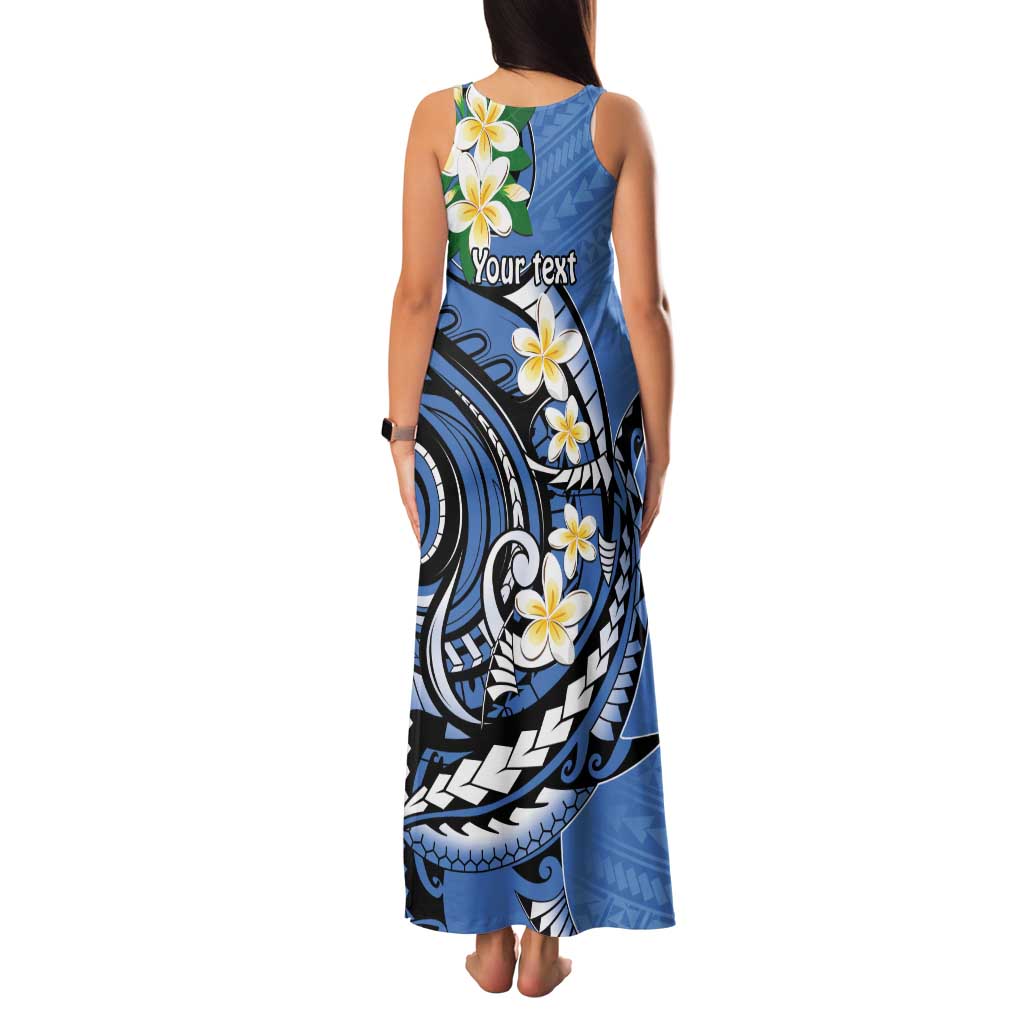 FSM Kosrae Polynesian Shark Tattoo Personalised Tank Maxi Dress