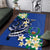 FSM Pohnpei Polynesian Shark Tattoo Personalised Area Rug