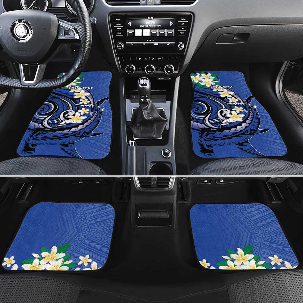 FSM Pohnpei Polynesian Shark Tattoo Personalised Car Mats