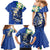 FSM Pohnpei Polynesian Shark Tattoo Personalised Family Matching Mermaid Dress and Hawaiian Shirt