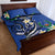 FSM Pohnpei Polynesian Shark Tattoo Personalised Quilt Bed Set