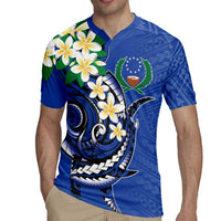 FSM Pohnpei Polynesian Shark Tattoo Personalised Rugby Jersey
