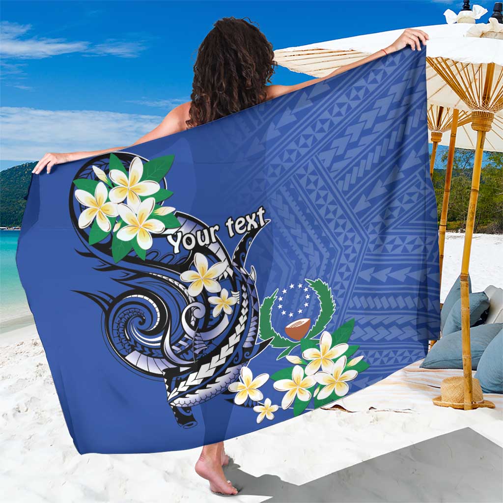 FSM Pohnpei Polynesian Shark Tattoo Personalised Sarong