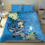 FSM Yap State Polynesian Shark Tattoo Personalised Bedding Set