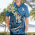 FSM Yap State Polynesian Shark Tattoo Personalised Hawaiian Shirt