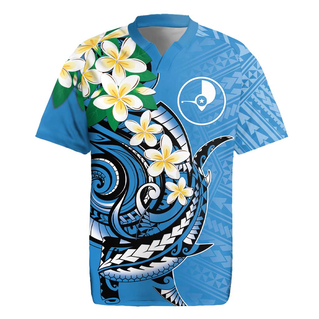 FSM Yap State Polynesian Shark Tattoo Personalised Rugby Jersey