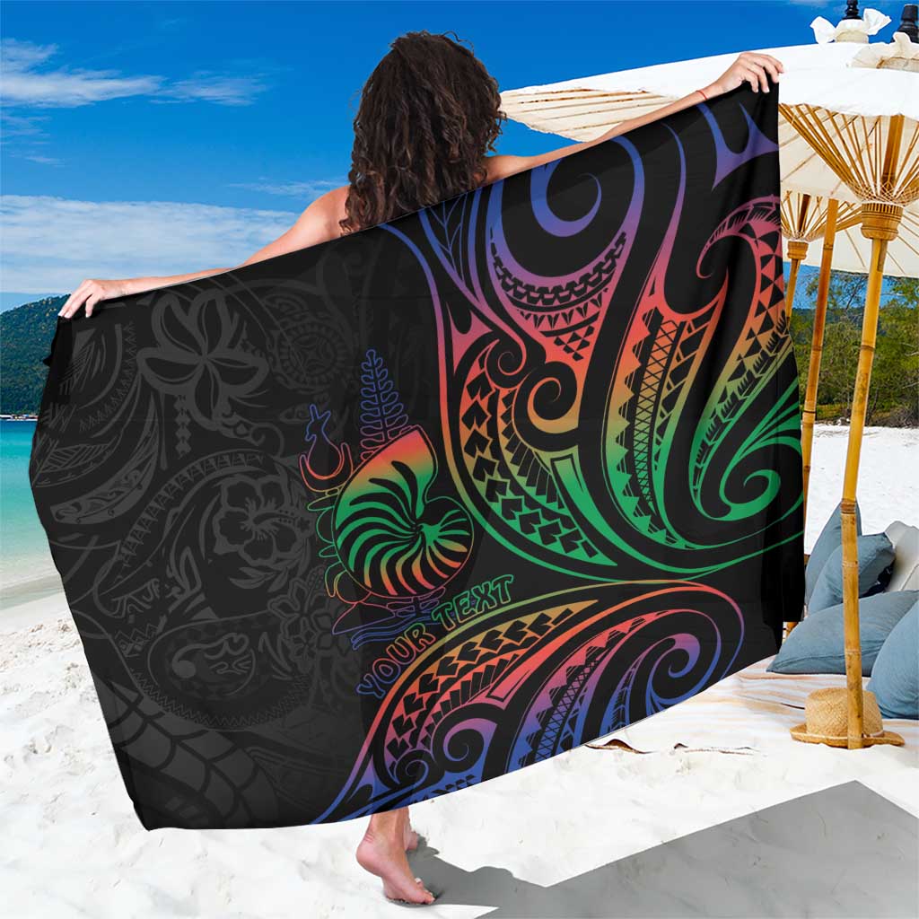 New Caledonia Polynesian Tatoo Personalised Sarong