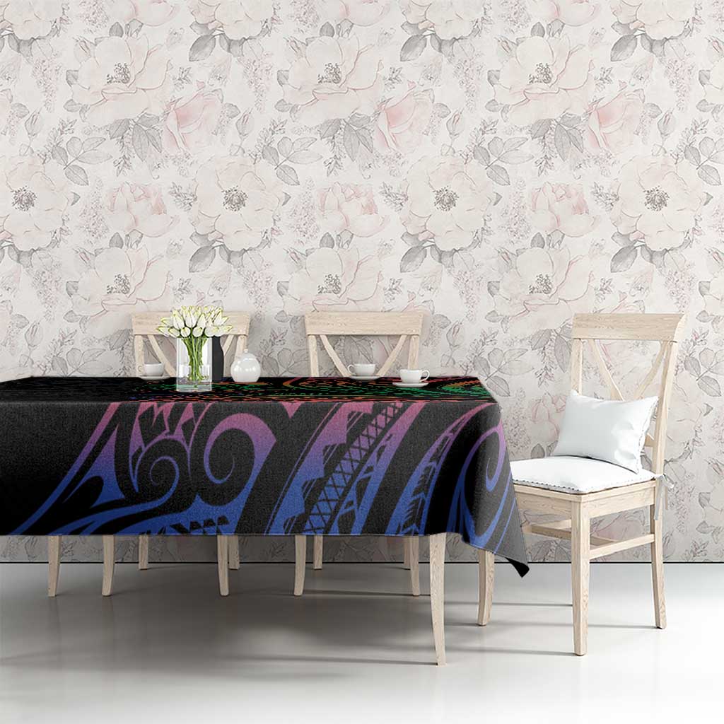 New Caledonia Polynesian Tatoo Personalised Tablecloth