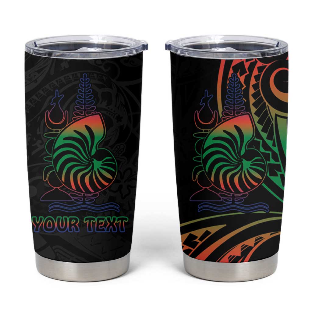 New Caledonia Polynesian Tatoo Personalised Tumbler Cup