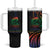 New Caledonia Polynesian Tatoo Personalised Tumbler With Handle