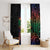 New Caledonia Polynesian Tatoo Personalised Window Curtain