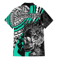 personalised-polynesia-skull-family-matching-mermaid-dress-and-hawaiian-shirt-tattoo-in-the-style-of-maori-with-marine-life-aqua