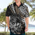 personalised-polynesia-skull-hawaiian-shirt-tattoo-in-the-style-of-maori-with-marine-life-gold