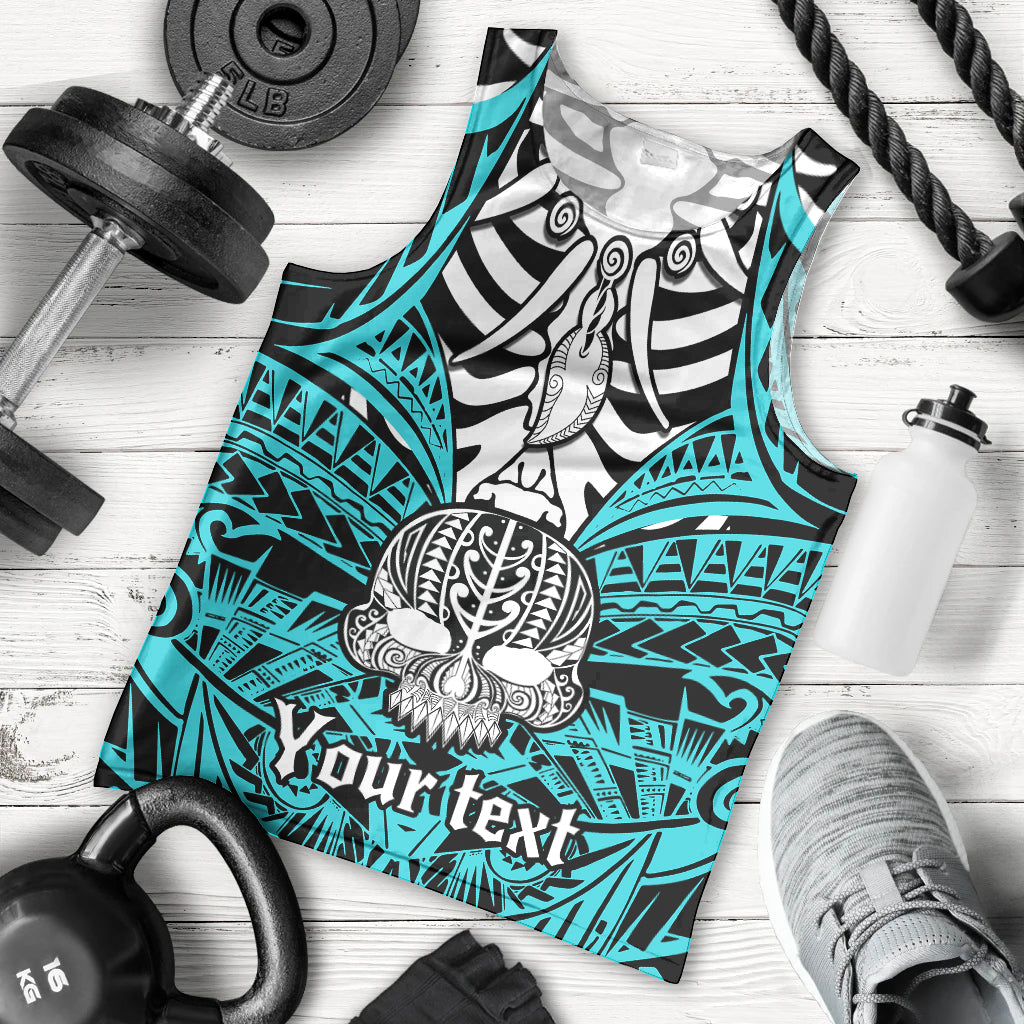 personalised-polynesia-skull-men-tank-top-with-boars-tusk-aqua-arty-vibe