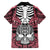 personalised-polynesia-skull-family-matching-off-shoulder-short-dress-and-hawaiian-shirt-with-boars-tusk-pink-arty-vibe