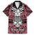 personalised-polynesia-skull-family-matching-short-sleeve-bodycon-dress-and-hawaiian-shirt-with-boars-tusk-pink-arty-vibe