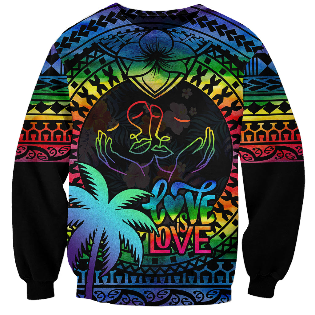 fiji-lgbt-sweatshirt-love-is-love-tapa-pattern-rainbow-water-color