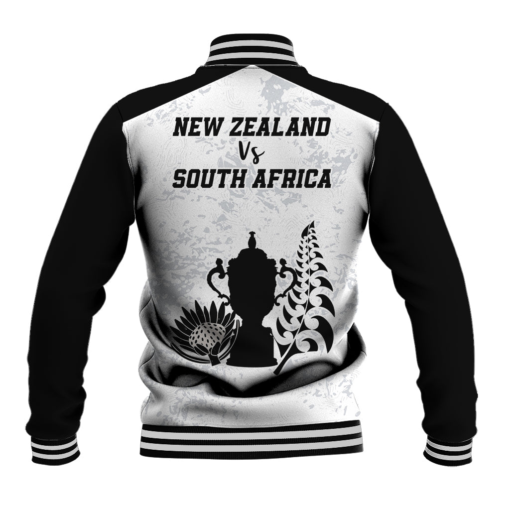 New Zealand South Africa Rugby Baseball Jacket History Commemorative World Cup Winners Unique LT9 - Polynesian Pride