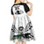 Custom New Zealand South Africa Rugby Kid Short Sleeve Dress History Commemorative World Cup Winners Unique LT9 - Polynesian Pride