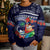 Felis Pusgua Guam Santa Kid Ugly Christmas Sweater Merry Christmas with Polynesian Tribal