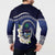 Hafai Adai Guam Guasalis Button Sweatshirt Polynesian Tribal Pattern