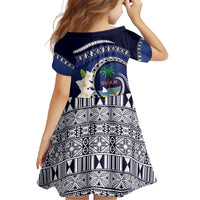 Hafai Adai Guam Guasalis Family Matching Long Sleeve Bodycon Dress and Hawaiian Shirt Polynesian Tribal Pattern LT9 - Polynesian Pride