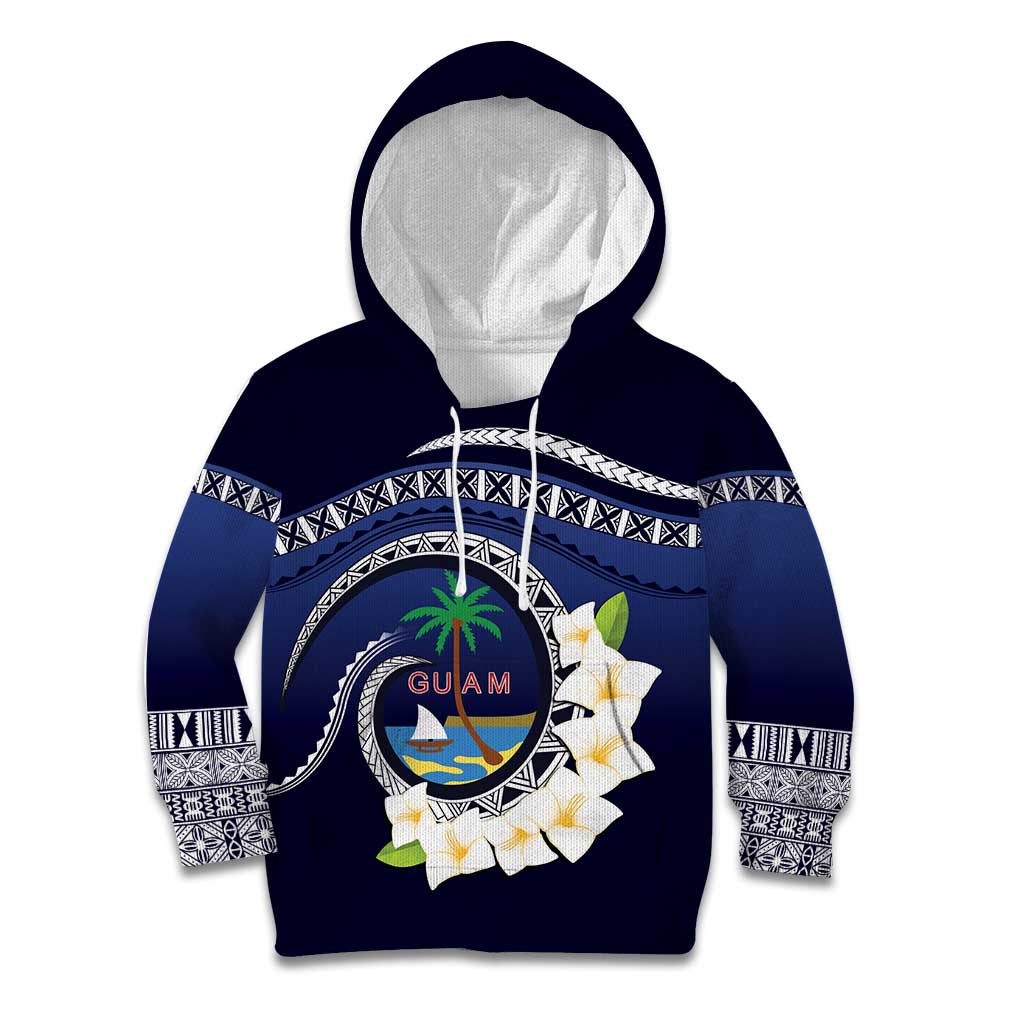 Hafai Adai Guam Guasalis Kid Hoodie Polynesian Tribal Pattern