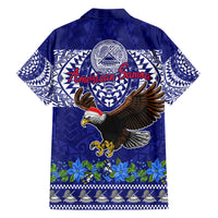 American Samoa Christmas Family Matching Puletasi Dress and Hawaiian Shirt Manuia le Kerisimasi Polynesian Tribal LT9 - Polynesian Pride