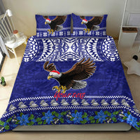 Personalised American Samoa Christmas Bedding Set Manuia le Kerisimasi Polynesian Tribal LT9 - Polynesian Pride