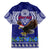 Personalised American Samoa Christmas Family Matching Tank Maxi Dress and Hawaiian Shirt Manuia le Kerisimasi Polynesian Tribal LT9 - Polynesian Pride