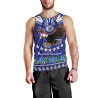 Personalised American Samoa Christmas Men Tank Top Manuia le Kerisimasi Polynesian Tribal LT9 - Polynesian Pride