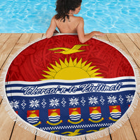 Kiribati Christmas Beach Blanket Tekeraoi n Te Tiritimati Polynesian Tribal LT9 - Polynesian Pride