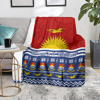 Kiribati Christmas Blanket Tekeraoi n Te Tiritimati Polynesian Tribal LT9 - Polynesian Pride