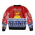 Kiribati Christmas Bomber Jacket Tekeraoi n Te Tiritimati Polynesian Tribal LT9 - Polynesian Pride