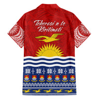Kiribati Christmas Family Matching Long Sleeve Bodycon Dress and Hawaiian Shirt Tekeraoi n Te Tiritimati Polynesian Tribal LT9 - Polynesian Pride