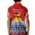 Kiribati Christmas Kid Polo Shirt Tekeraoi n Te Tiritimati Polynesian Tribal LT9 - Polynesian Pride