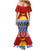 Kiribati Christmas Mermaid Dress Tekeraoi n Te Tiritimati Polynesian Tribal LT9 - Polynesian Pride