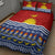 Kiribati Christmas Quilt Bed Set Tekeraoi n Te Tiritimati Polynesian Tribal LT9 - Polynesian Pride