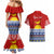 Personalised Kiribati Christmas Couples Matching Mermaid Dress and Hawaiian Shirt Tekeraoi n Te Tiritimati Polynesian Tribal LT9 - Polynesian Pride