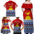 Personalised Kiribati Christmas Family Matching Off Shoulder Maxi Dress and Hawaiian Shirt Tekeraoi n Te Tiritimati Polynesian Tribal LT9 - Polynesian Pride