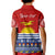 Personalised Kiribati Christmas Kid Polo Shirt Tekeraoi n Te Tiritimati Polynesian Tribal LT9 - Polynesian Pride