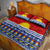 Personalised Kiribati Christmas Quilt Bed Set Tekeraoi n Te Tiritimati Polynesian Tribal LT9 - Polynesian Pride